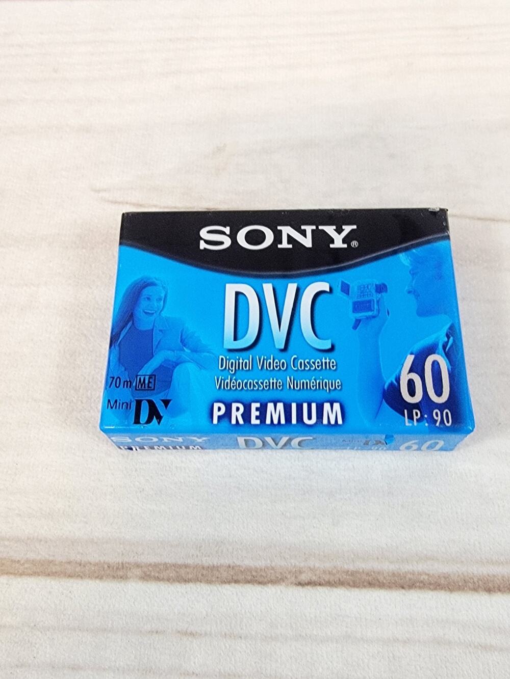 Sony DVC Digital Video Mini DV Premium Cassette Tape - 60 Minutes LP-90 NEW